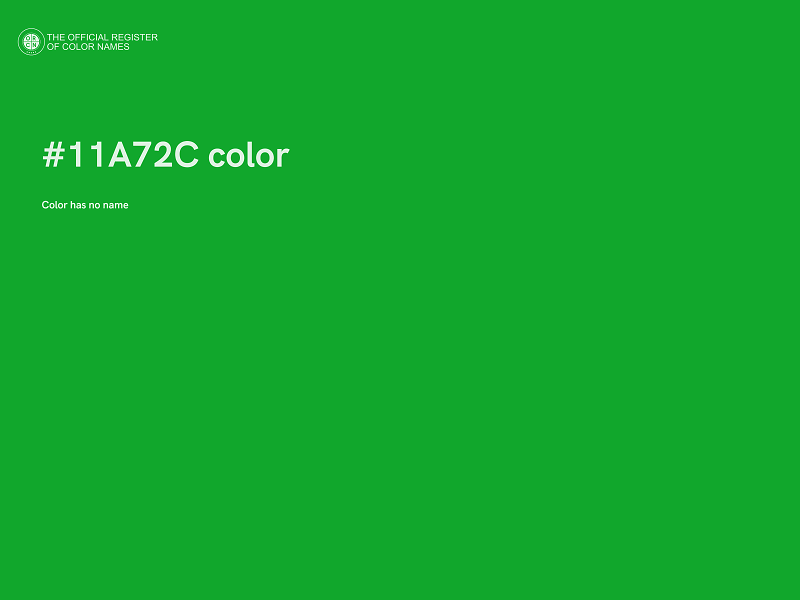 #11A72C color image