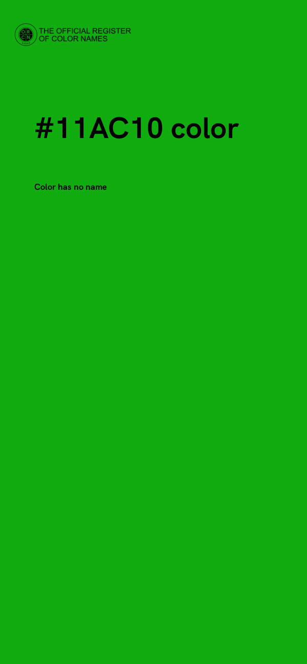 #11AC10 color image