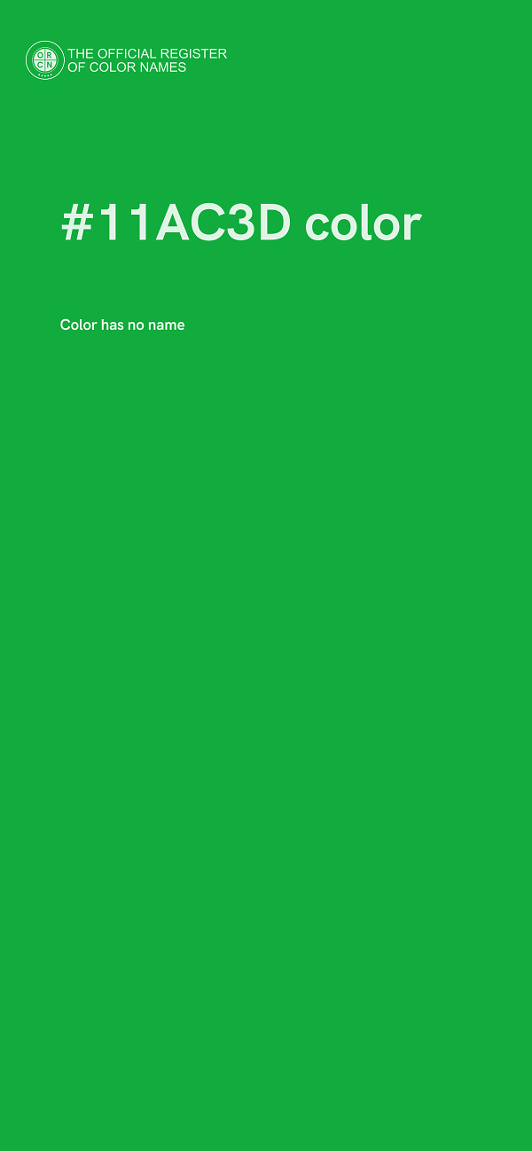 #11AC3D color image