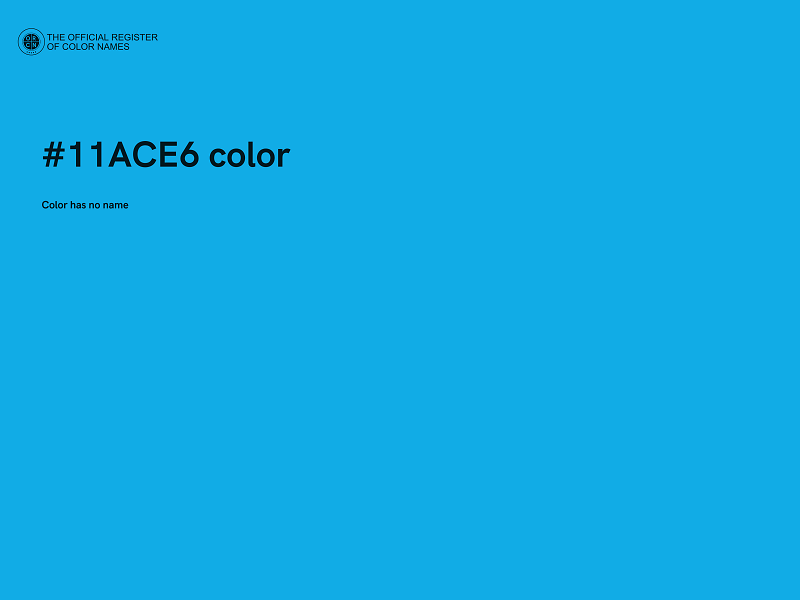 #11ACE6 color image