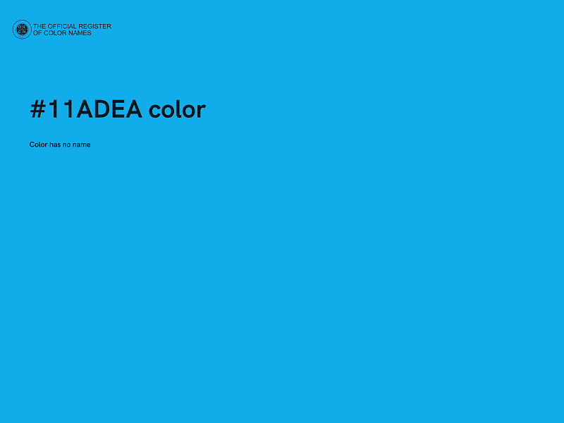 #11ADEA color image