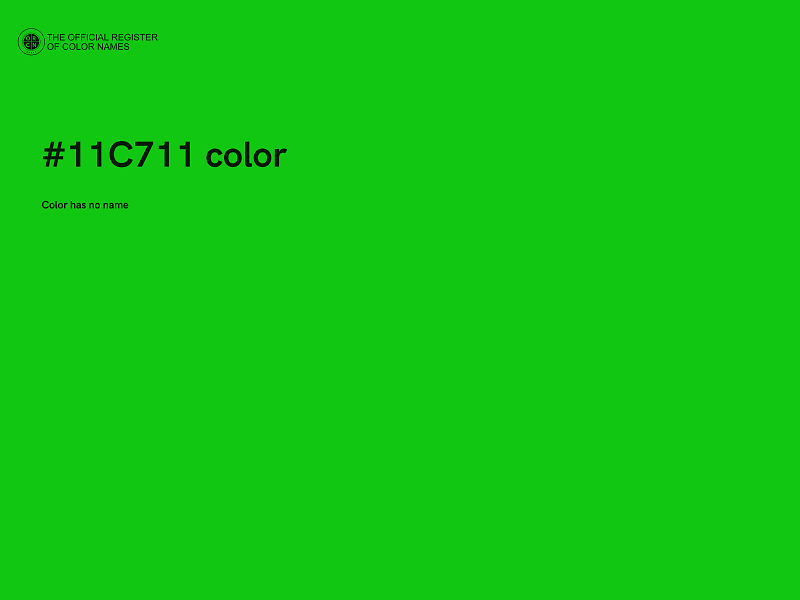 #11C711 color image