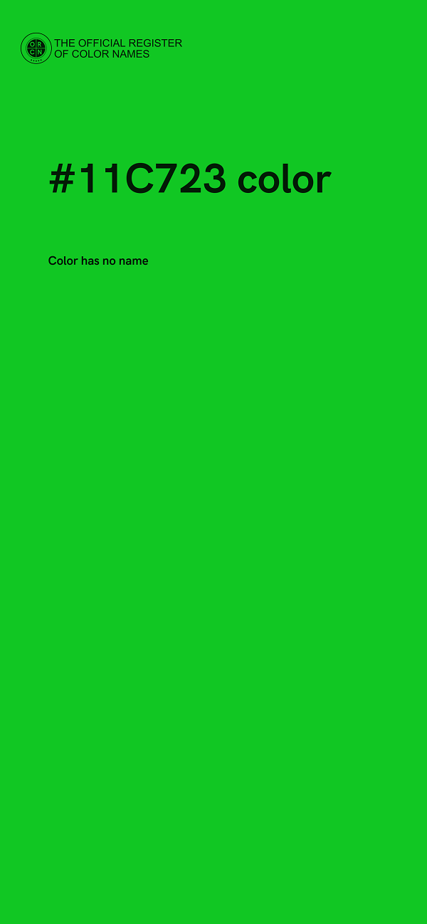 #11C723 color image