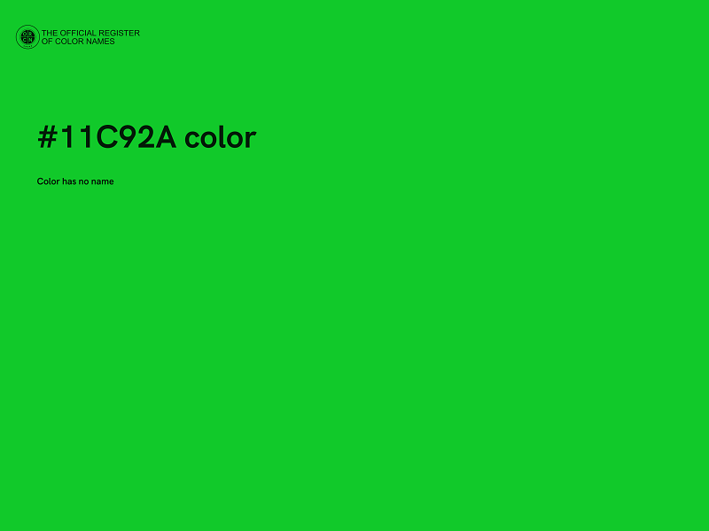 #11C92A color image