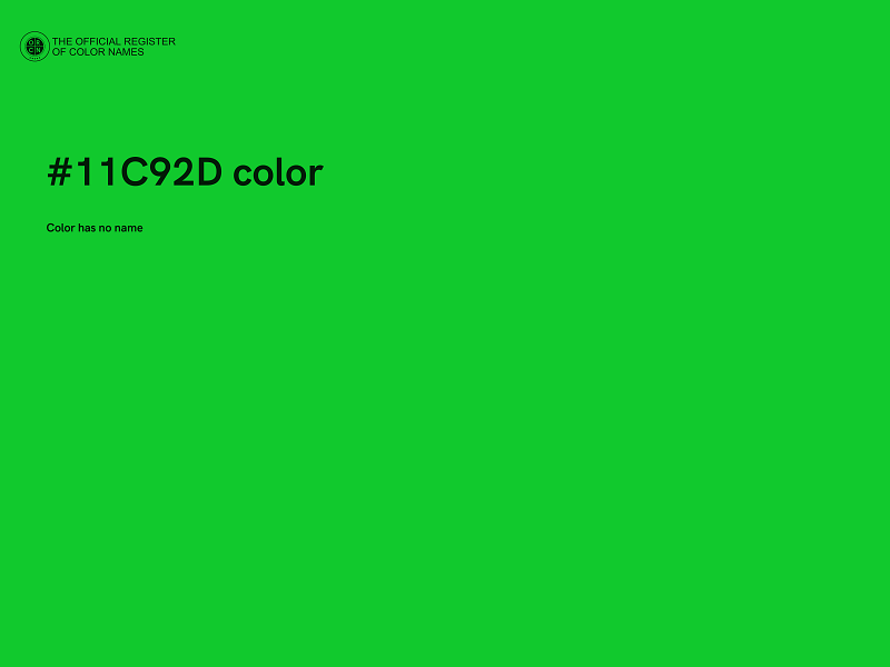 #11C92D color image