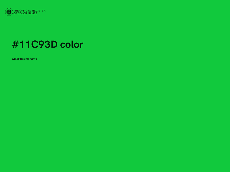 #11C93D color image