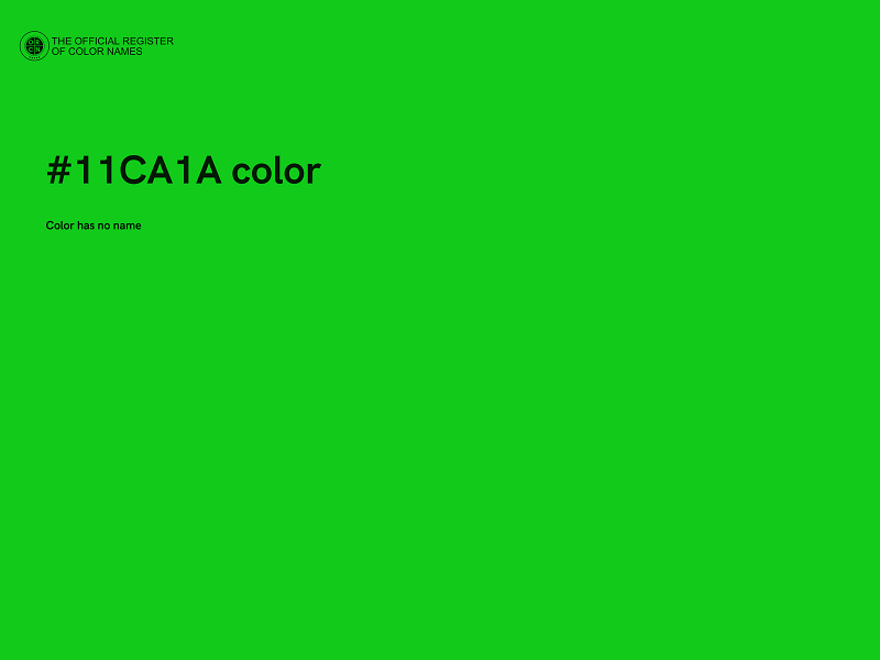 #11CA1A color image