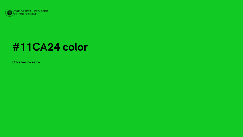#11CA24 color image