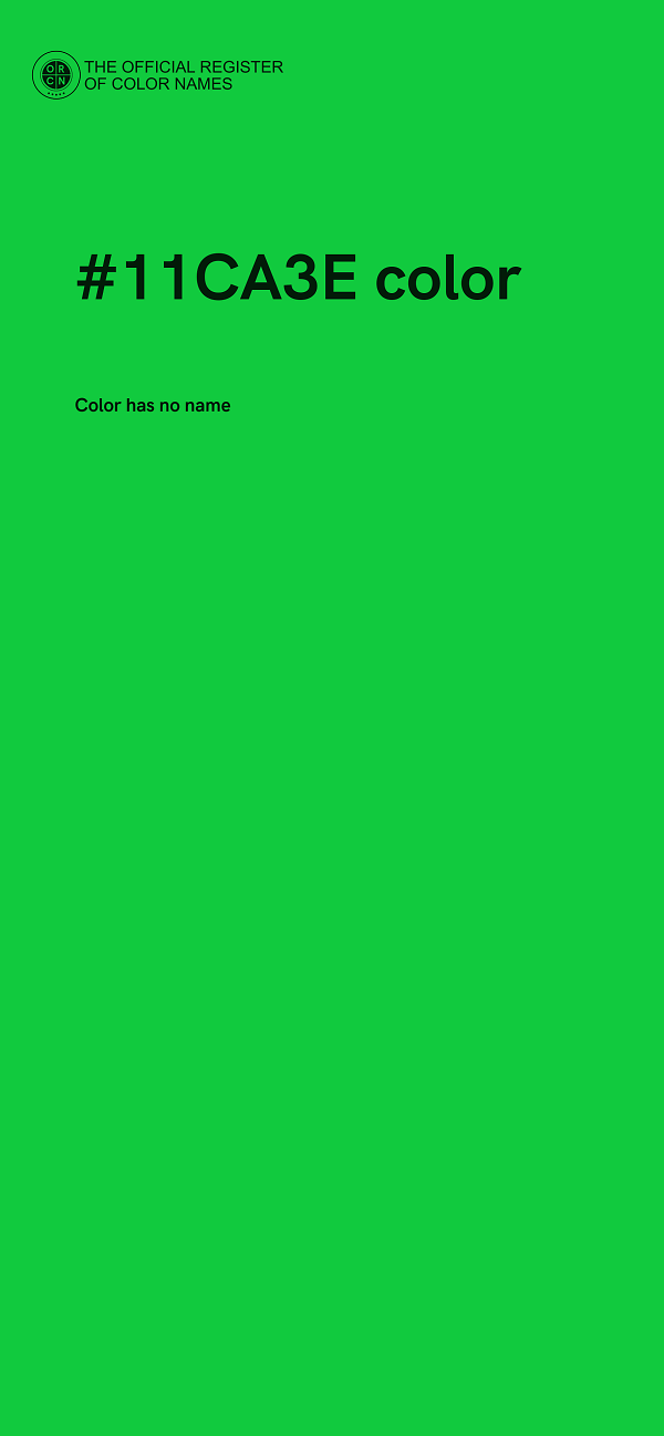 #11CA3E color image