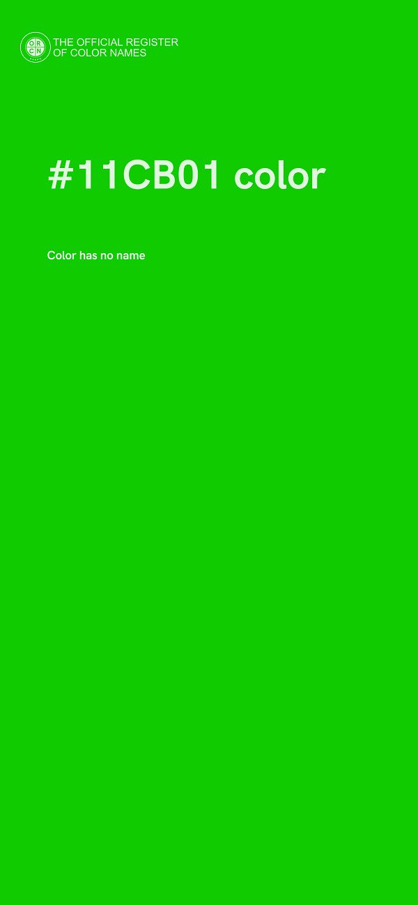 #11CB01 color image