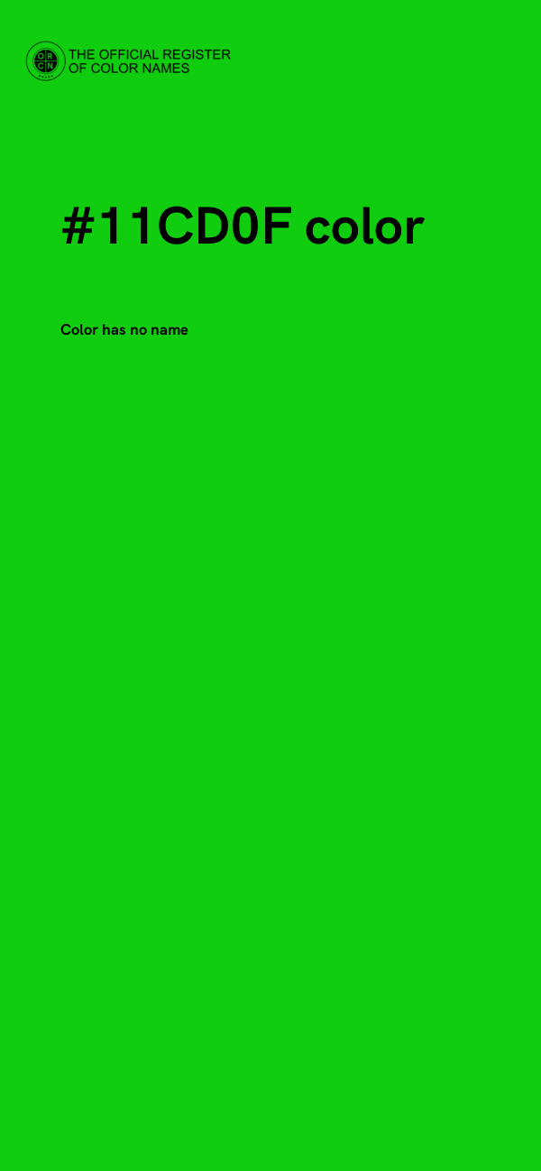 #11CD0F color image