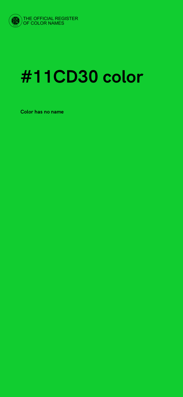 #11CD30 color image