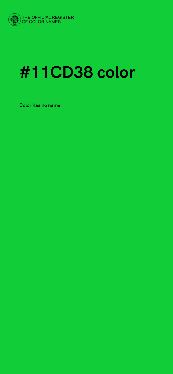 #11CD38 color image