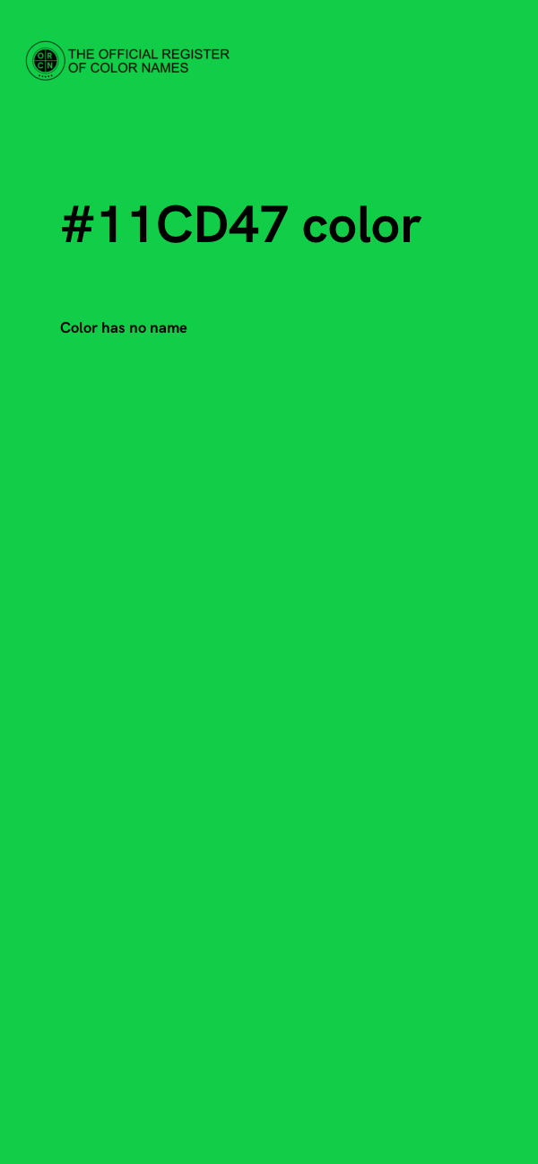 #11CD47 color image