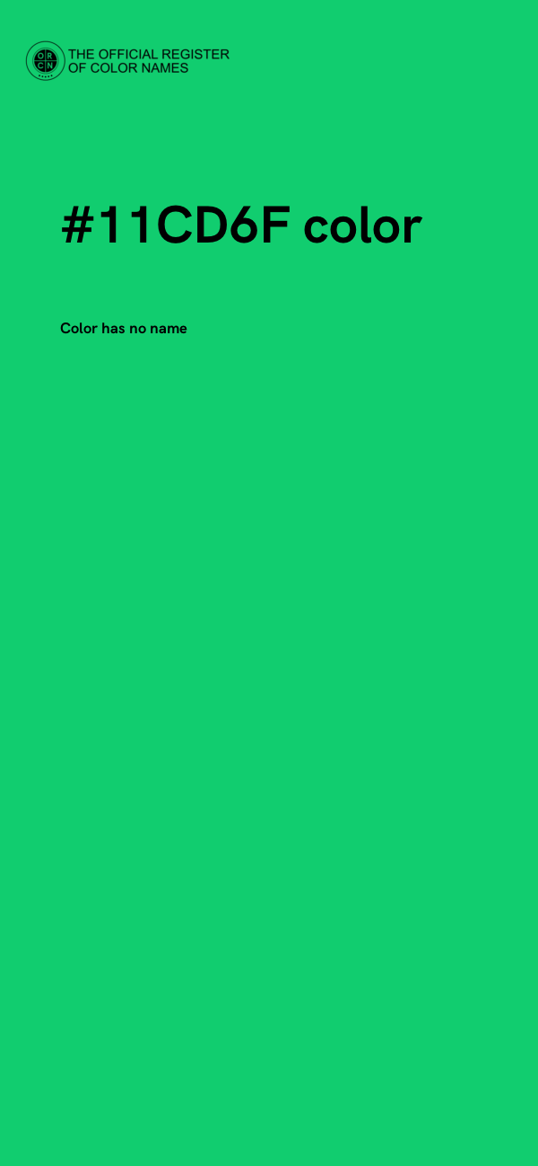 #11CD6F color image