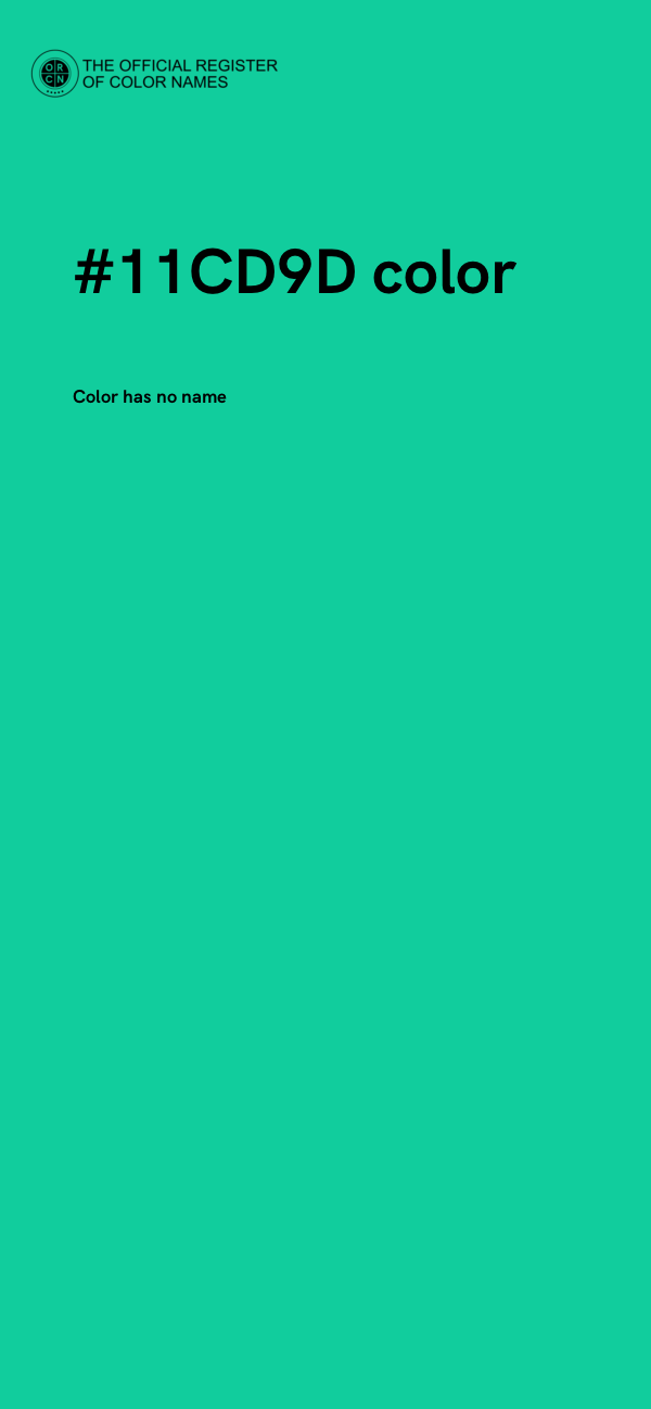 #11CD9D color image