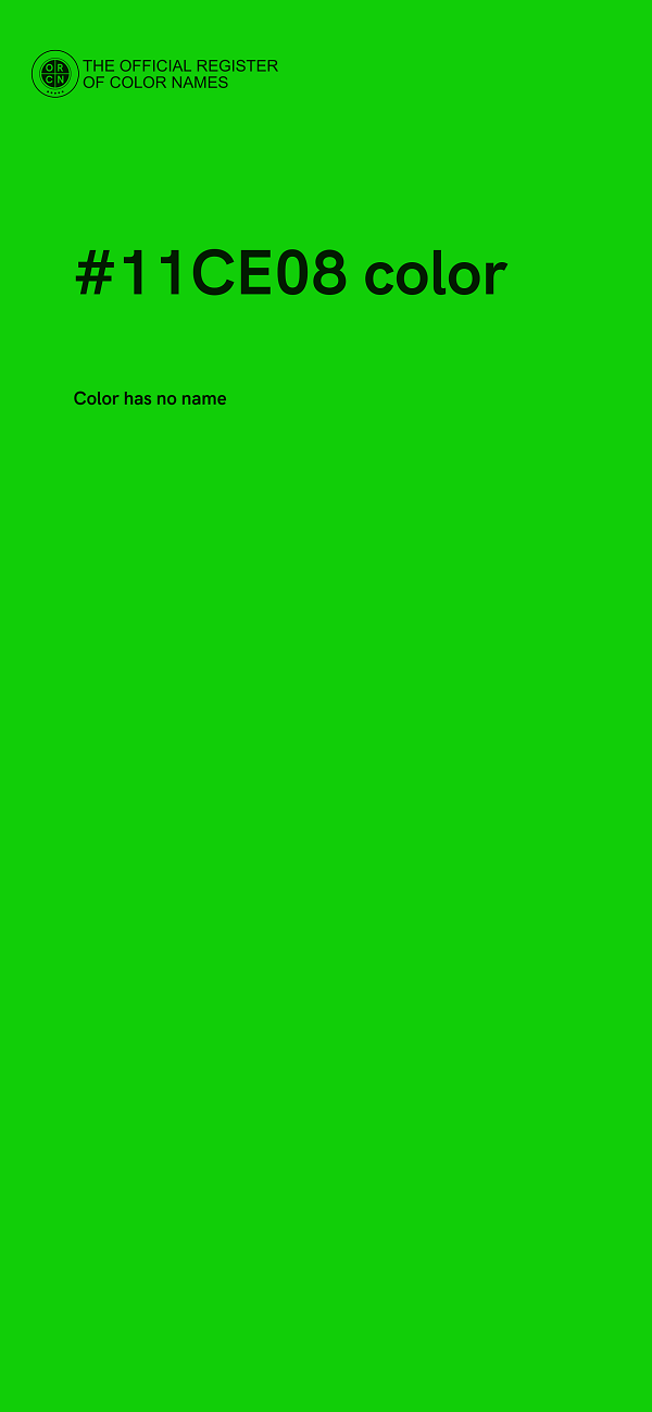 #11CE08 color image