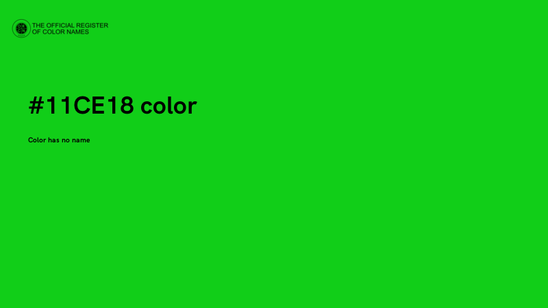 #11CE18 color image