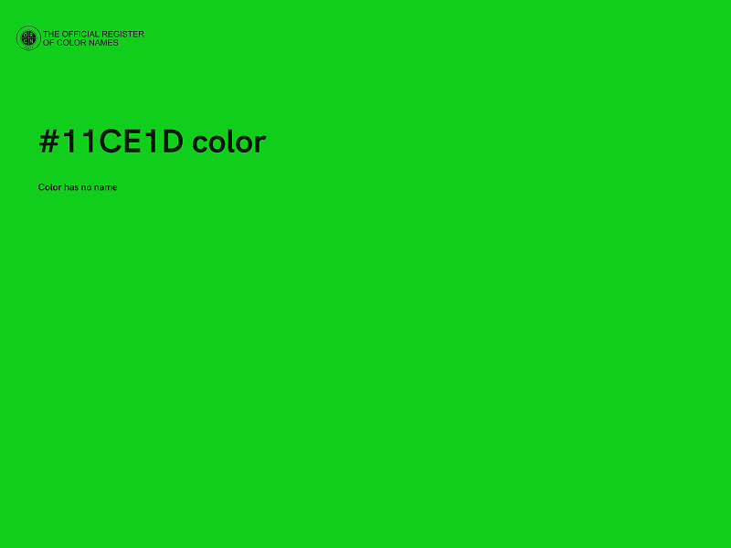 #11CE1D color image