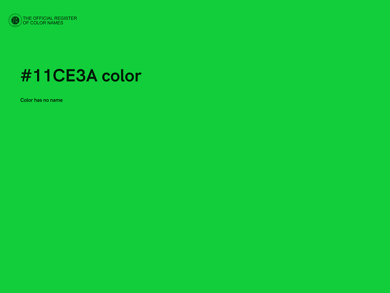 #11CE3A color image