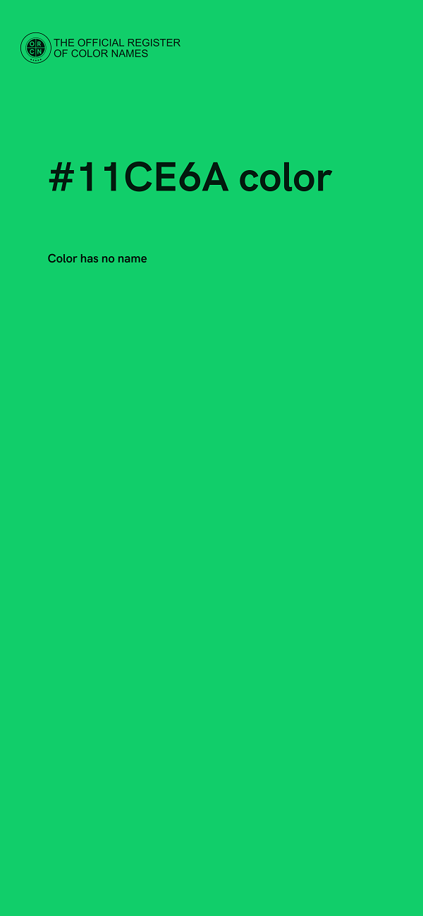 #11CE6A color image
