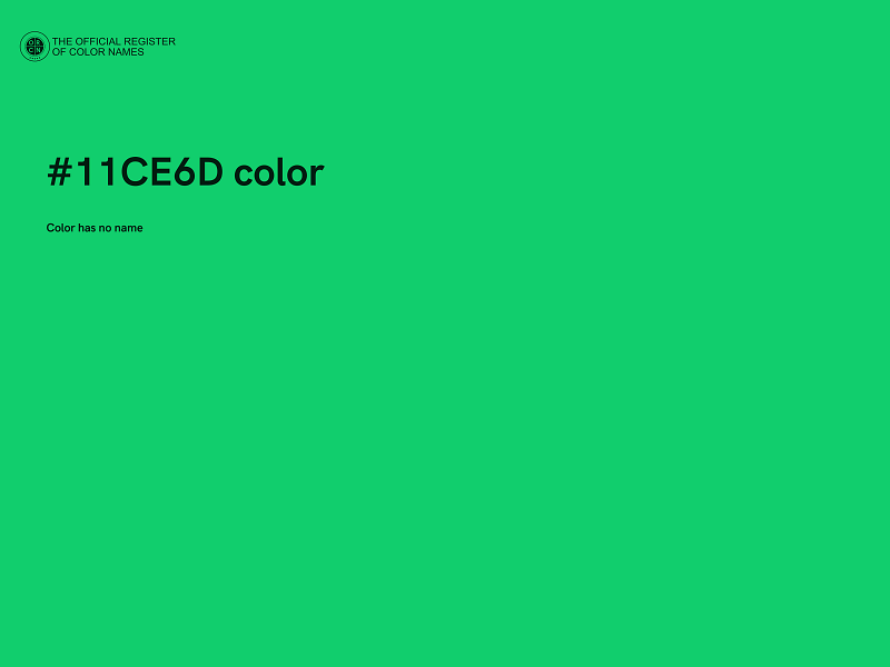 #11CE6D color image