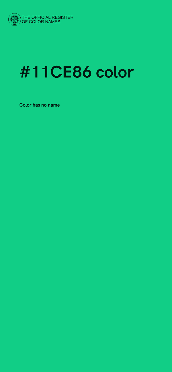 #11CE86 color image