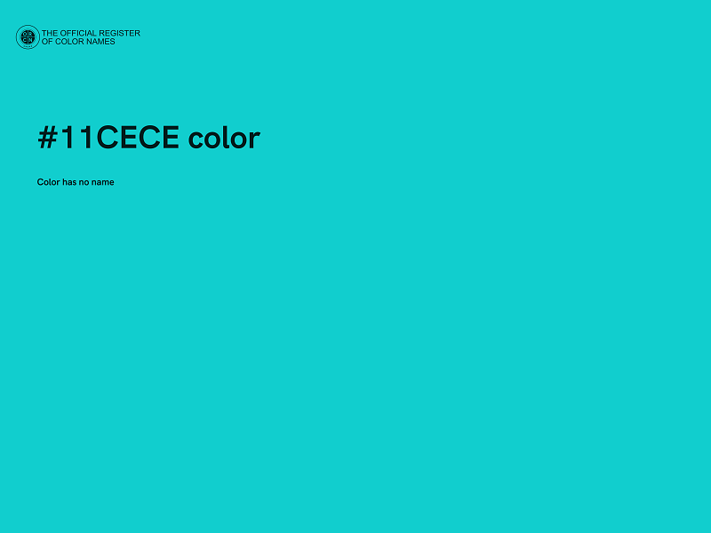 #11CECE color image