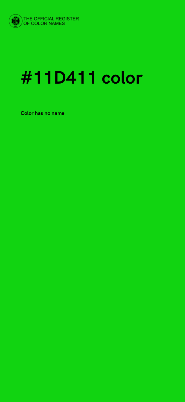 #11D411 color image