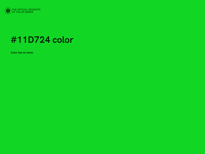#11D724 color image