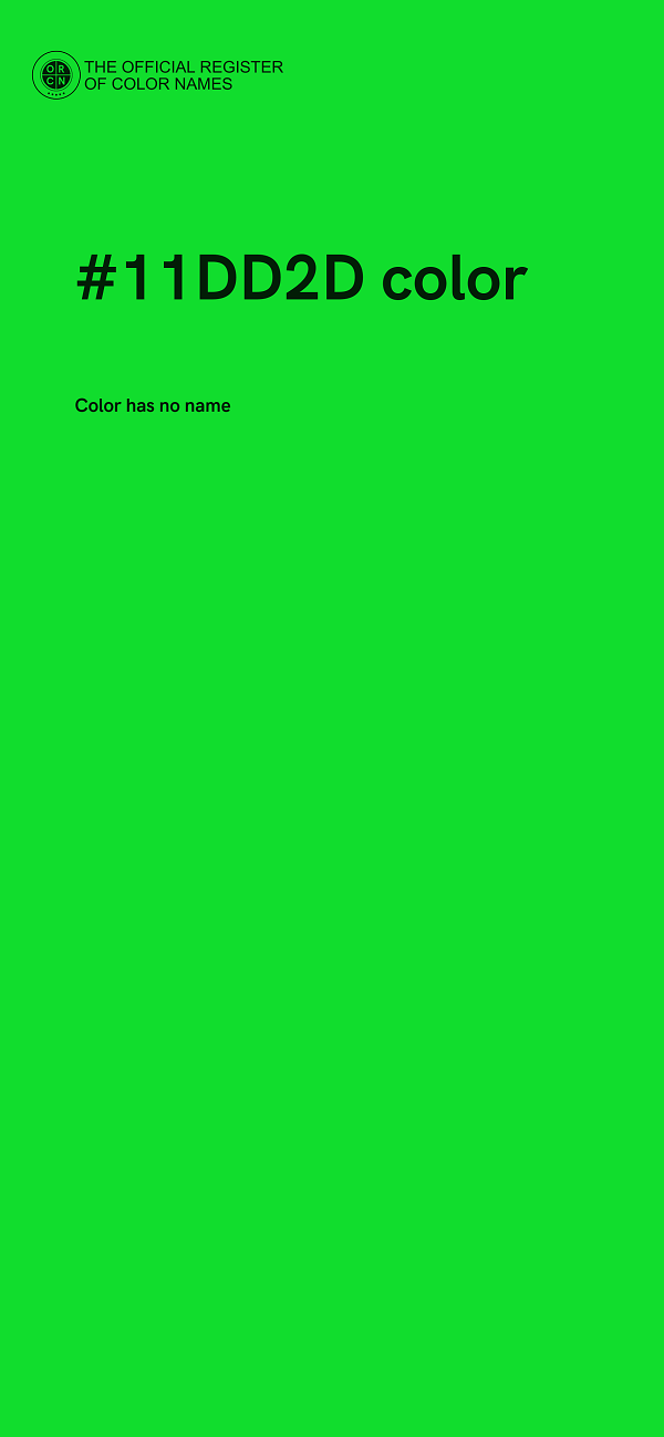 #11DD2D color image