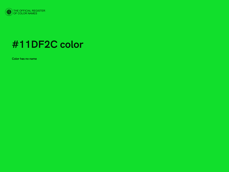 #11DF2C color image