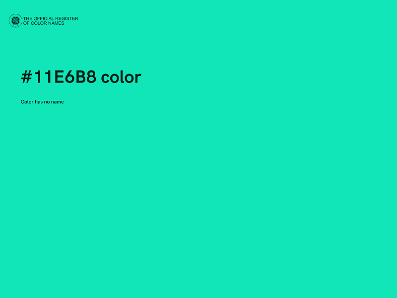 #11E6B8 color image