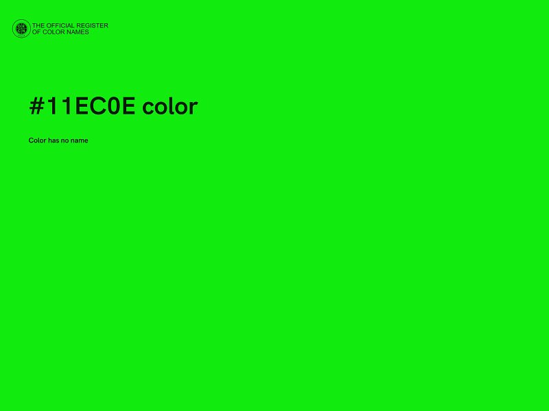 #11EC0E color image