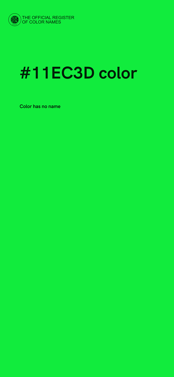 #11EC3D color image