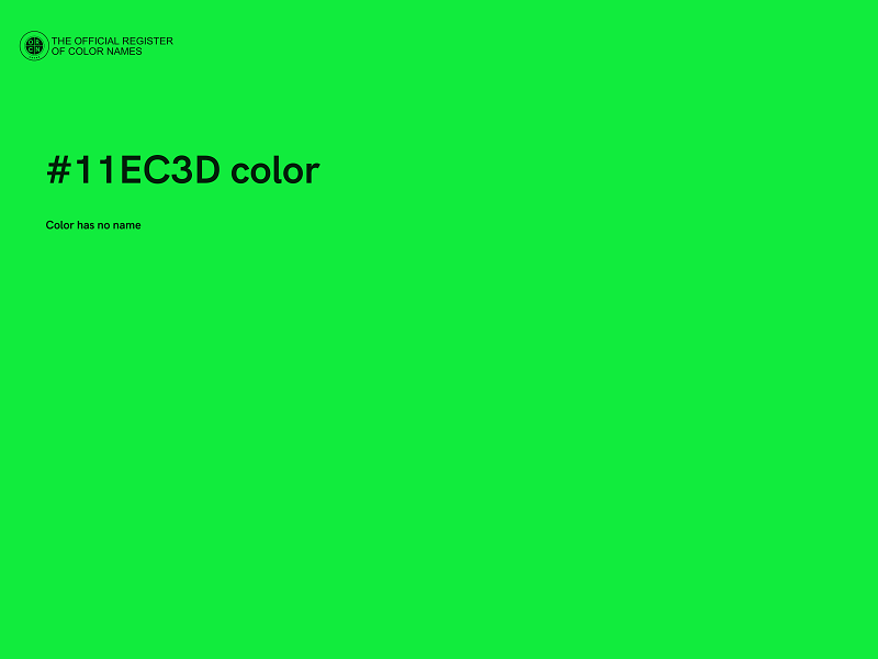 #11EC3D color image