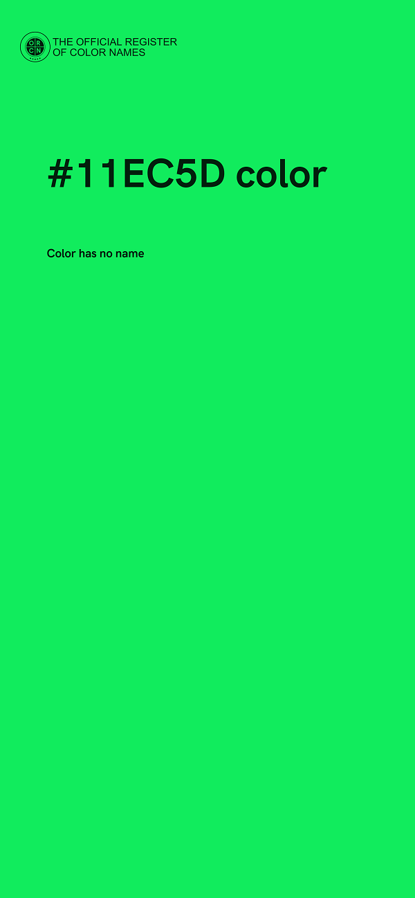 #11EC5D color image
