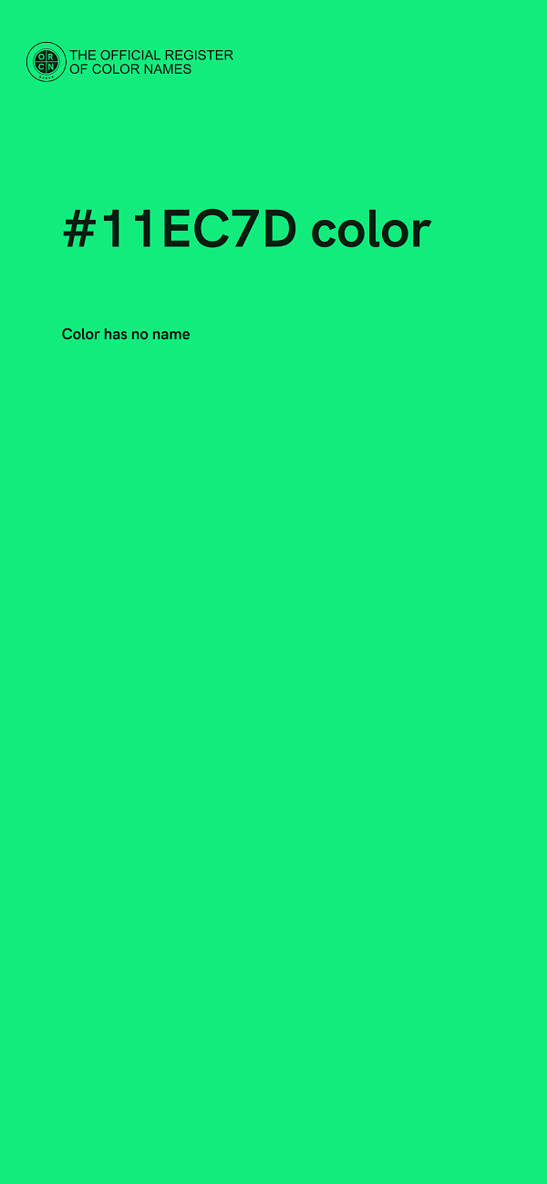#11EC7D color image
