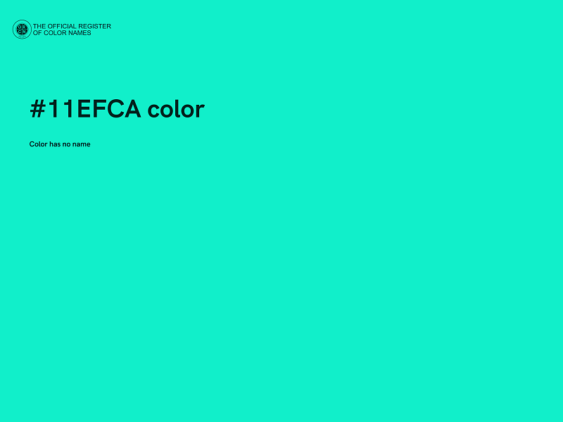 #11EFCA color image