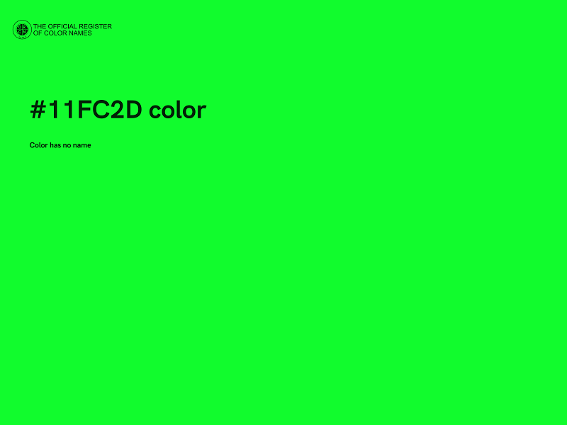 #11FC2D color image