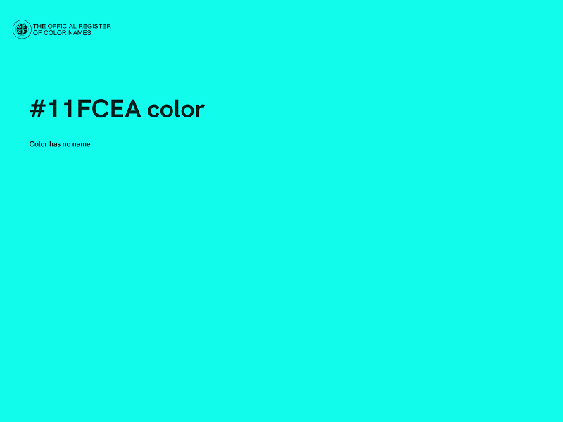 #11FCEA color image