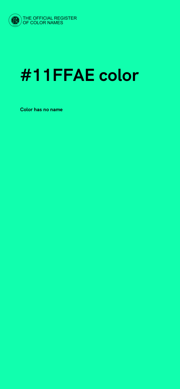 #11FFAE color image