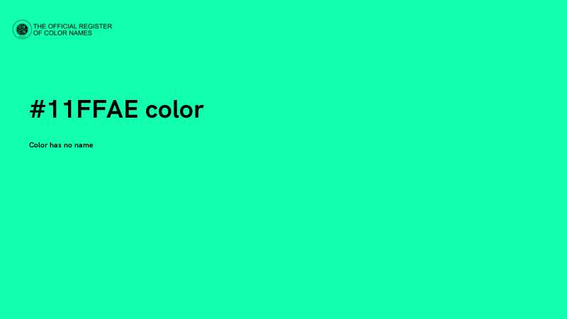 #11FFAE color image