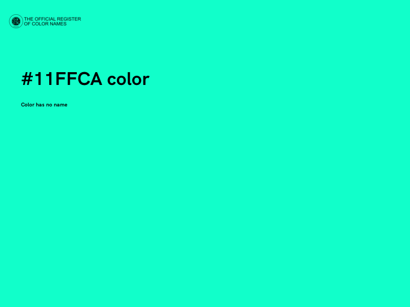 #11FFCA color image
