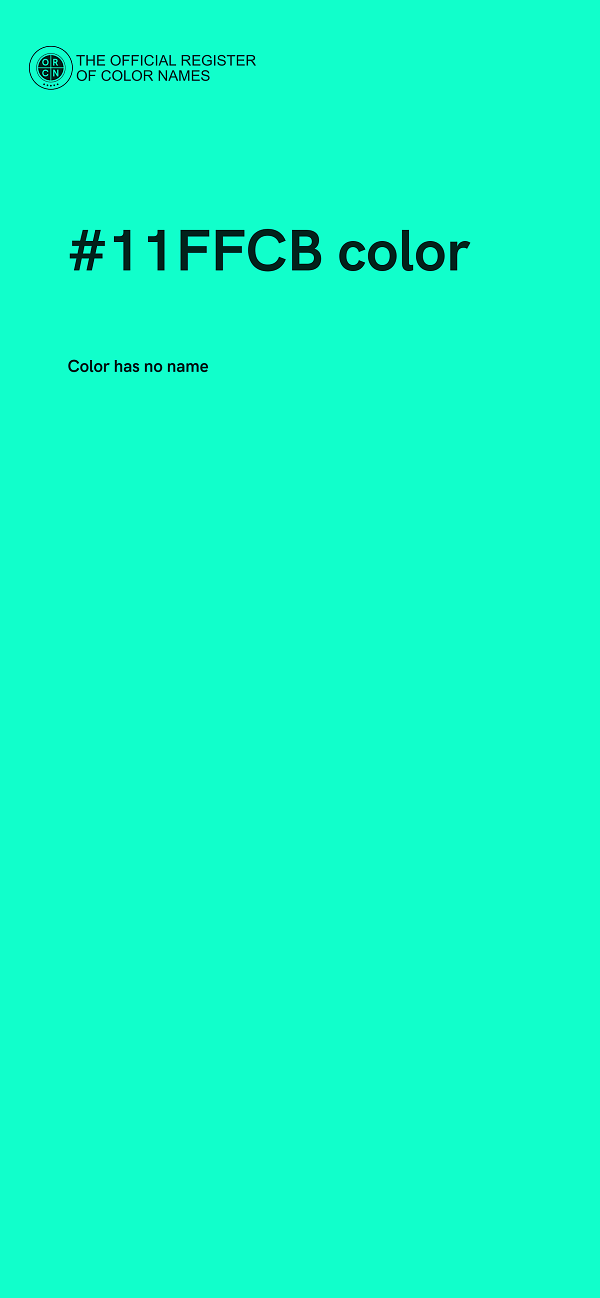 #11FFCB color image