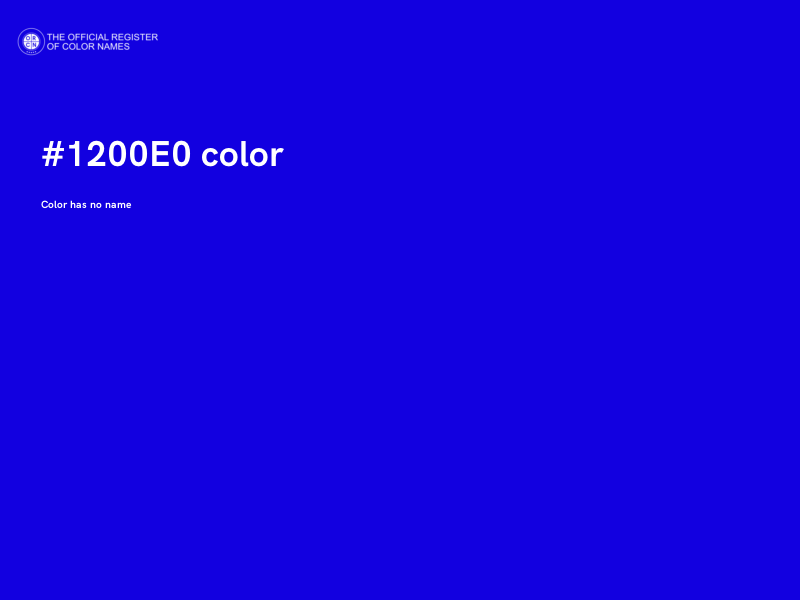#1200E0 color image