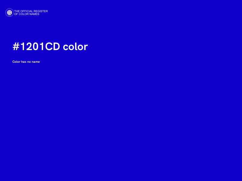 #1201CD color image