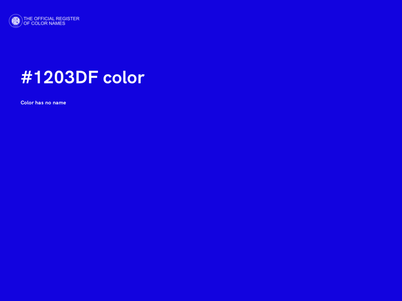 #1203DF color image