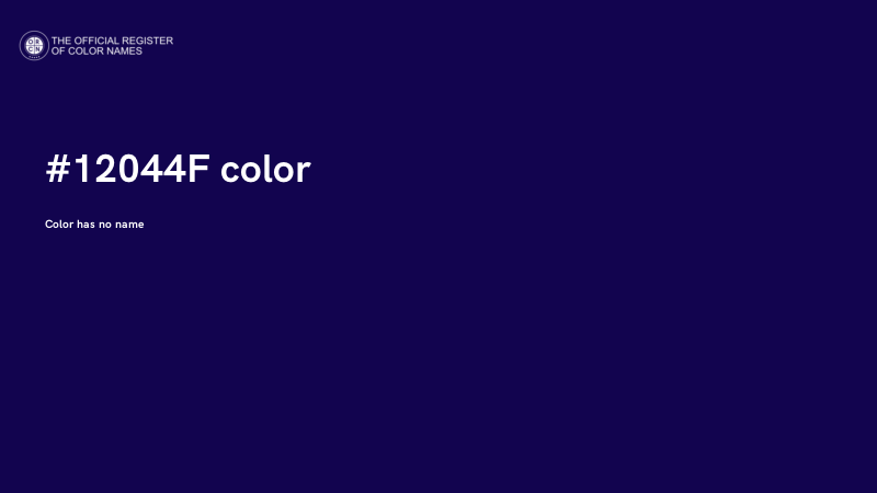 #12044F color image