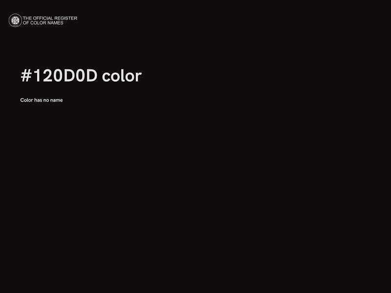 #120D0D color image